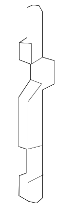 73237VA020 - : Condenser Assembly Side Seal for Subaru: WRX, WRX STI Image