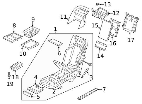 Tracks & Components for 2025 Audi A8 Quattro #0
