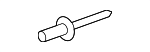 9026906017 - Body: Fuel Door Rivet for Scion: iM, xB | Toyota: 4Runner, C-HR, Camry, Celica, Corolla, Corolla iM, Crown, GR Corolla, Highlander, Land Cruiser, Prius, Prius AWD-e, Prius Plug-In, Prius Prime, RAV4, RAV4 Prime, Sequoia, Tacoma Image