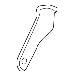 8H0951285B - Electrical: Siren Bracket for Audi: A4, A4 Quattro, RS4, S4 Image