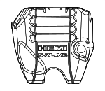 68038749AF - Engine: Engine Cover for Ram: 1500, 1500 Classic, 2500, 3500 Image