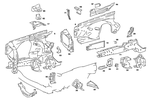 1236200032 - : Bracket for Mercedes-Benz Image