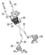 5181677AI - Exhaust: Exhaust Pipe And Converter for Mopar Image