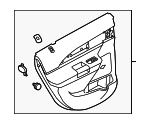 BA1Z7827406AA - Body: Door Trim Panel for Lincoln: MKX Image