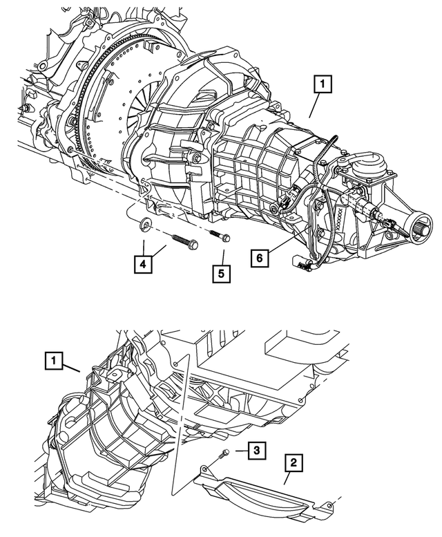 154927AA - Manual Transmission 6 Speed: Screw for Mopar Image