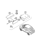 68656790AA - Electrical: Multi Media Radio for Mopar Image