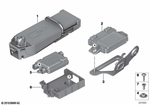 84105A58906 - Communication Systems: Wireless Charging Tray for BMW Image