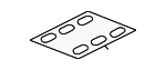 JT4Z9H486B - Engine: Engine Intake Manifold Gasket for Ford Image