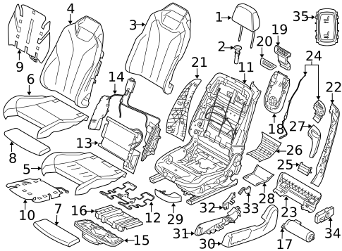 Power Seats for 2014 BMW 428i #1