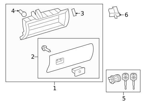 Instrument Panel for 2015 Toyota Sequoia #2