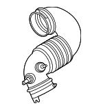 LC2Z9B659B - Engine: Air Outlet for Ford: E-350 Super Duty, E-450 Super Duty Image