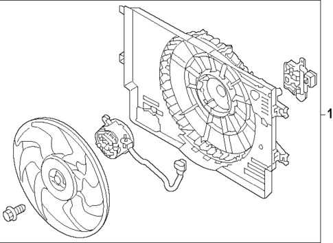 Cooling Fan for 2025 Genesis GV60 #0