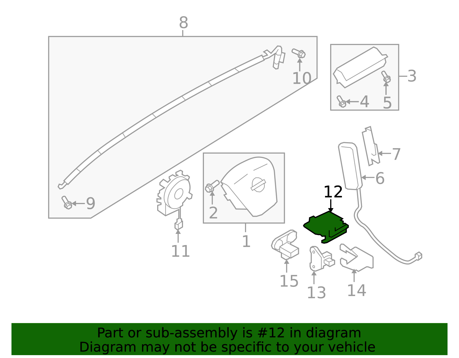 Center Sensor - Nissan (K8820-3YS0A)