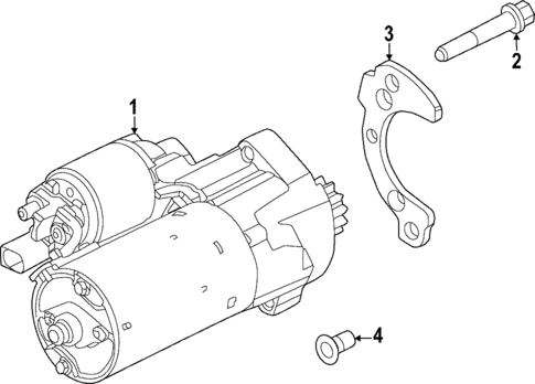 Starter for 2022 Land Rover Range Rover #0