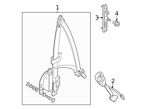 Front Seat Belts for 2005 Jaguar S-Type #0