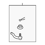 4504749075 - : 2004-2009 Toyota Prius - Outer Tie Rod for Toyota Image