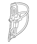 C2Z26991 - Body: Window Regulator for Jaguar Image
