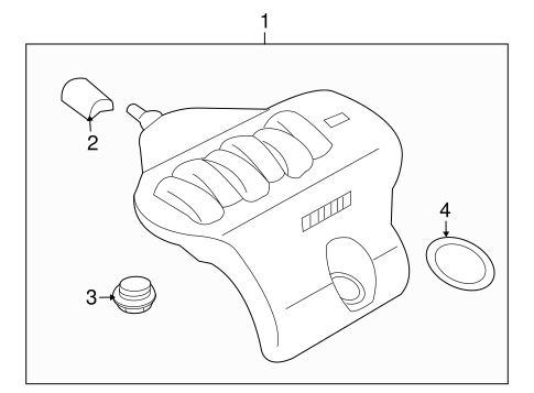 Engine Appearance Cover for 2005 Chevrolet Impala | OEM