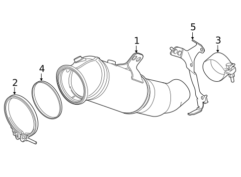 Exhaust Manifold for 2017 BMW 340i #1