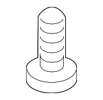 PAF008243 - Body: Striker Screw for Porsche: 718 Boxster, 718 Cayman, 718 Spyder, 911, Boxster, Cayman, Taycan Image