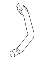 31319445 - Belts &amp; Cooling: Radiator Coolant Hose for Volvo Image