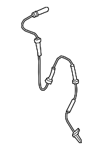 34526895655 - Brakes: ABS Wheel Speed Sensor for BMW: Alpina XB7, X5, X6, X7, XM Image