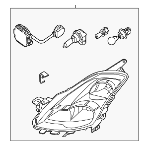 26060JB10A - : Headlamp Assembly for Nissan: Altima Image