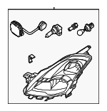 26010JA10A - : Composite Assembly for Nissan: Altima Image