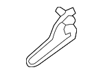 909150050 - Body: Windshield Pillar Trim Retainer for Subaru Image