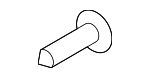 30622529 - Body: Upper Center Pillar Trim Screw for Volvo Image