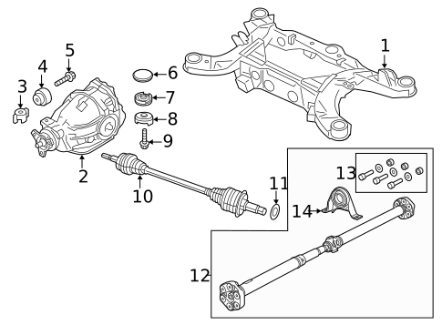 Drive Axles for 2015 Chrysler 300 #1