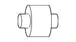 54584B1200 - Suspension: Rear Lower Control Arm Bushing for Hyundai Image