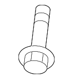 544353M000 - Suspension: Ft Upper Control Arm Bolt for Hyundai Image