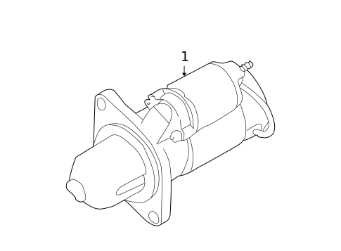 Starter & Related Components for 2011 Subaru Forester #0