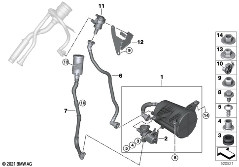 Ventilation for 2021 BMW X3 30eX #0