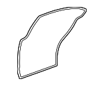 15147500 - Body: Body Weather-strip for Oldsmobile: Alero | Pontiac: Grand Am Image