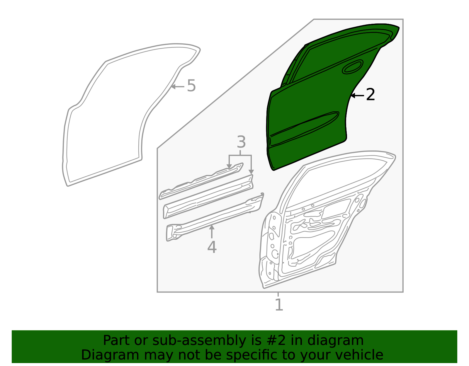 1999-2005 GM Outer Panel 22643606 GM | GMPartsDirect.com