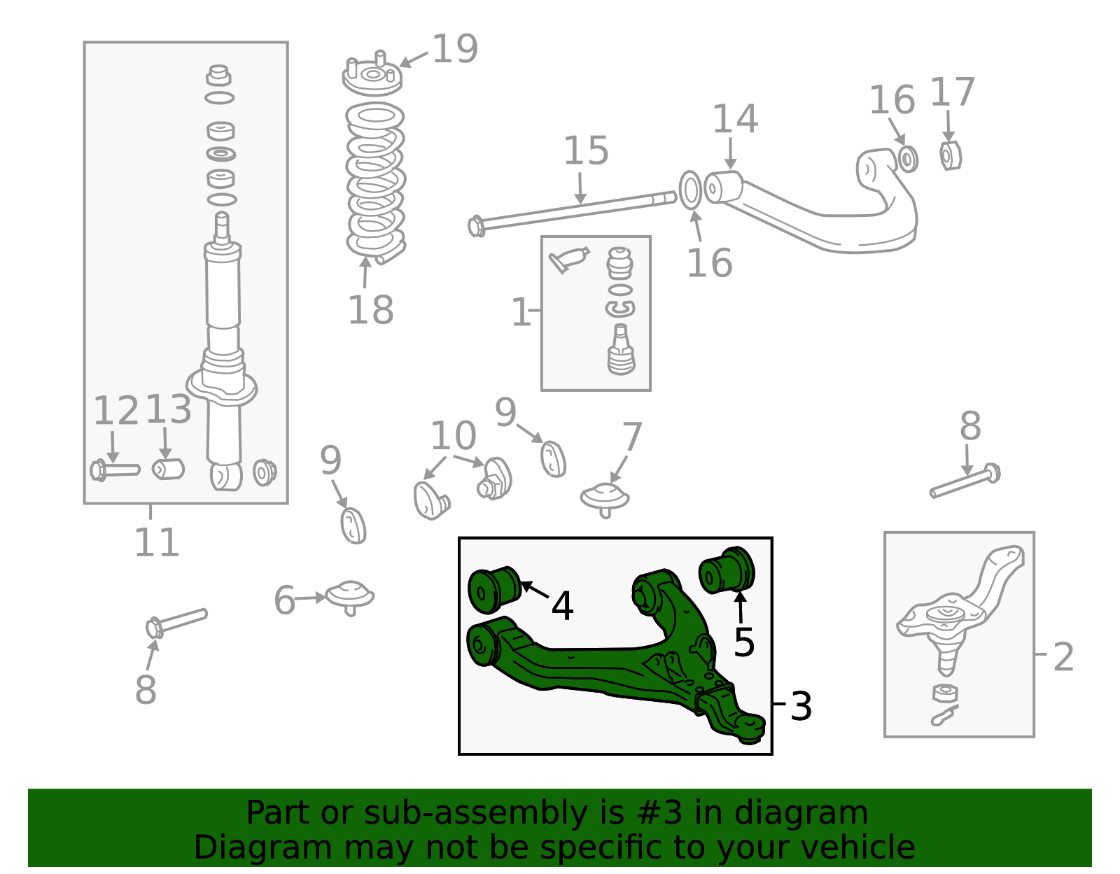 MOOG Front Right Suspension Stabilizer Bar Link for 2001-2004 Toyota