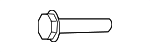 9008010124 - Suspension: Suspension Shock Absorber Bolt for Toyota Image