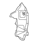 5328547010 - Body: Side Seal for Toyota: Prius Image