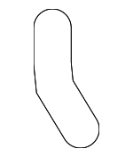 79121107M - Cooling System: Vent Hose for Audi Image