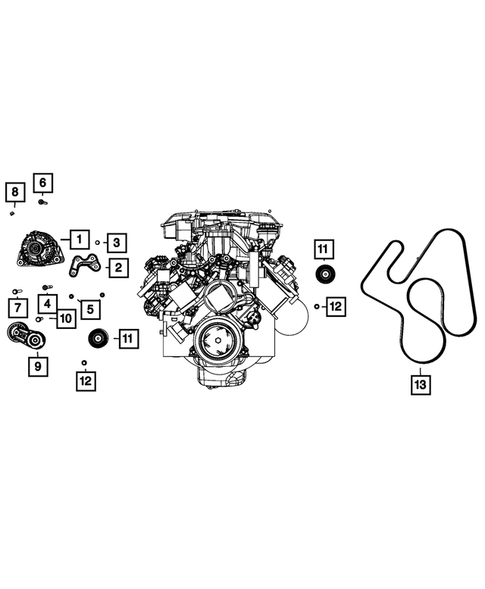 Generators / Alternators for 2008 Dodge Ram 3500 #2