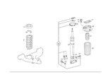124320503064 - : Shock Absorber for Mercedes-Benz Image