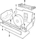 BEC24712AEF - Body: Front Trim for Jaguar Image