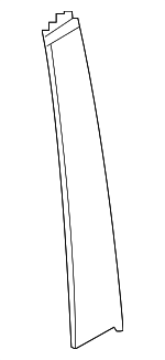 72470TG7A01 - Body: Applique for Honda: Passport, Pilot, Ridgeline Image