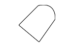 MR306799 - Body: Mirror Bracket for Mitsubishi Image