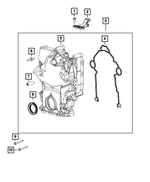6101982 - Engine: Hex Head Screw And Washer, Mounting for Mopar Image