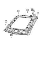 7TS08TX7AA - Interior Trim: Headliner for Mopar Image