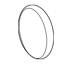 68222022AA - Body: Nameplate for Mopar Image