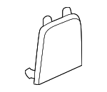 3CN867197B82V - Body: Door Trim Panel Cover for Volkswagen: Atlas, Atlas Cross Sport Image